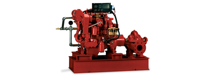 Aurora: Horizontal Split Case Diesel Drive Fire Pumps – Series 913